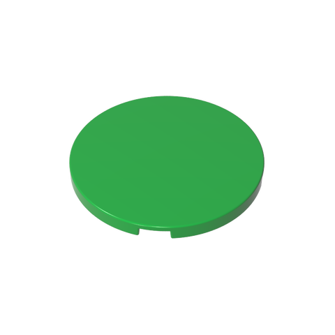 Gobricks,4x4 smooth round plate,gds21071,gds21071-2
