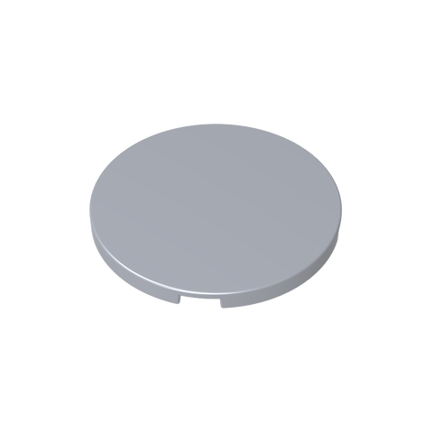 Gobricks,4x4 smooth round plate,gds21071,gds21071-2
