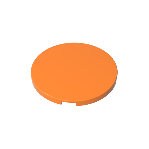 Gobricks,4x4 smooth round plate,gds21071,gds21071-2