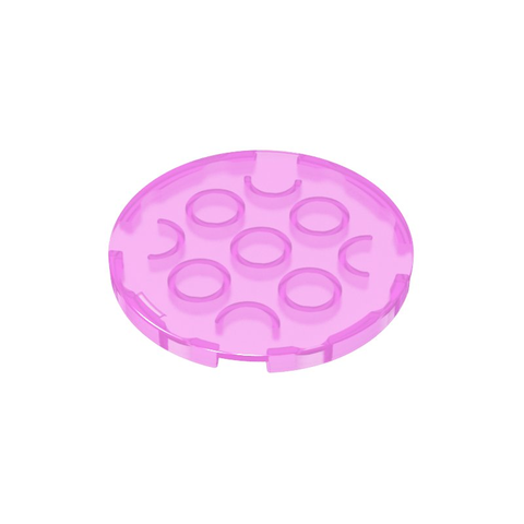 Gobricks,4x4 smooth round plate,gds21071,gds21071-2