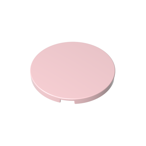 Gobricks,4x4 smooth round plate,gds21071,gds21071-2