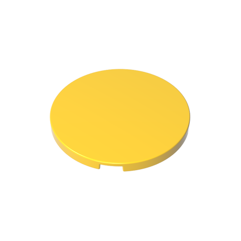 Gobricks,4x4 smooth round plate,gds21071,gds21071-2
