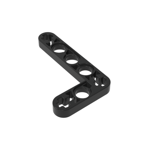 Gobricks,3x5L type thin curved arm with shaft hole,gds21092