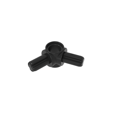 Gobricks,120° cross shaft with bolt hole connector,gds21101