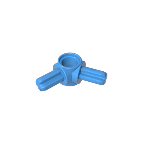 Gobricks,120° cross shaft with bolt hole connector,gds21101