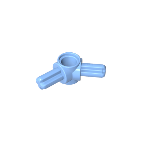 Gobricks,135° cross shaft with bolt hole connector,gds21102