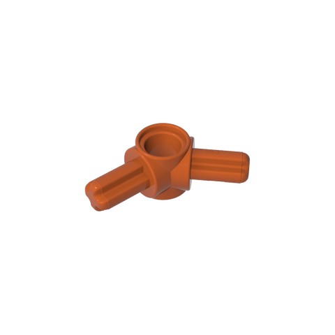 Gobricks,135° cross shaft with bolt hole connector,gds21102