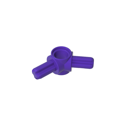 Gobricks,135° cross shaft with bolt hole connector,gds21102