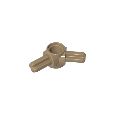 Gobricks,135° cross shaft with bolt hole connector,gds21102