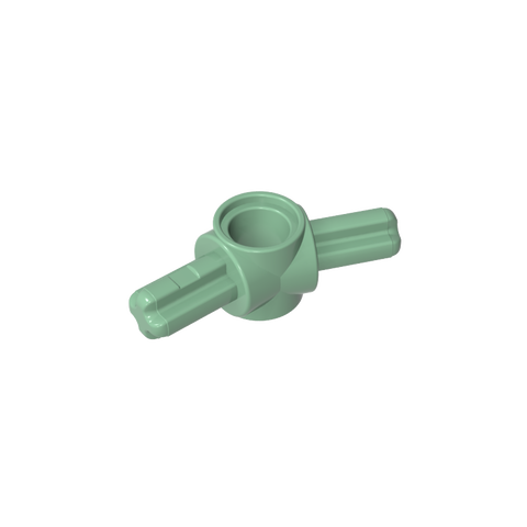 Gobricks,157° cross shaft with bolt hole connector,gds21111