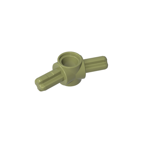 Gobricks,157° cross shaft with bolt hole connector,gds21111