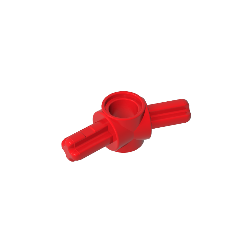 Gobricks,157° cross shaft with bolt hole connector,gds21111