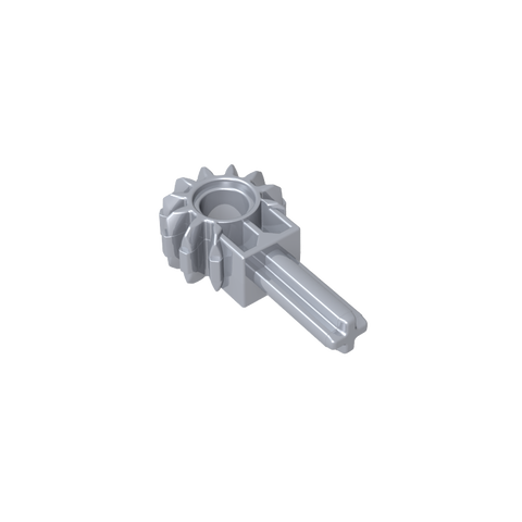 Gobricks,Technic Arm with Gear 8 Tooth and 1.5L Axle,24014