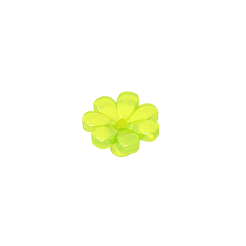 Gobricks,Plant, Flower, Minifig Accessory with 7 Thick Petals and Pin,32606