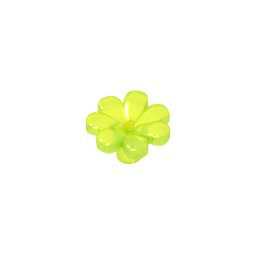 Plant, Flower, Minifig Accessory with 7 Thick Petals and Pin,32606