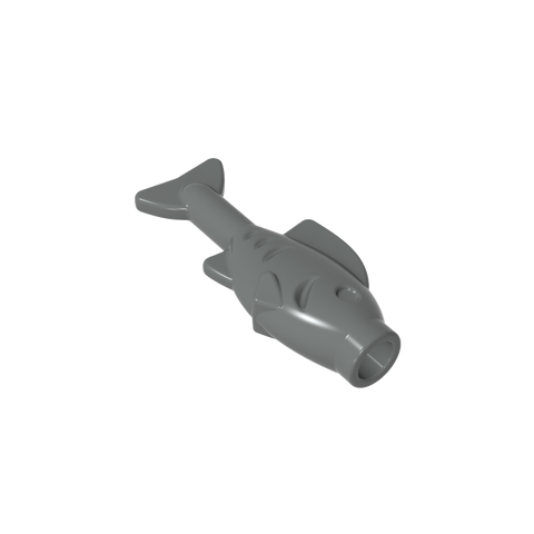 Gobricks,Animal, Fish [Anti-Stud Mouth],64648