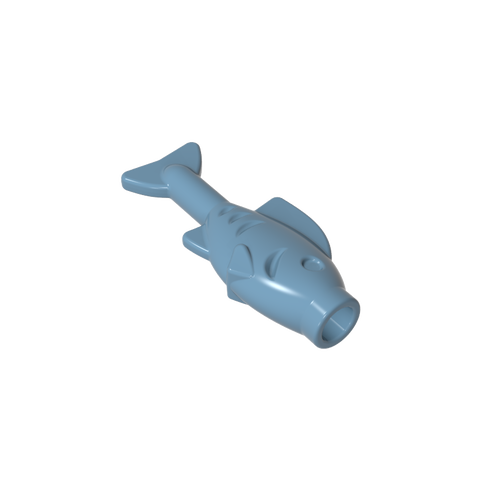 Gobricks,Animal, Fish [Anti-Stud Mouth],64648