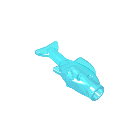 Gobricks,Animal, Fish [Anti-Stud Mouth],64648