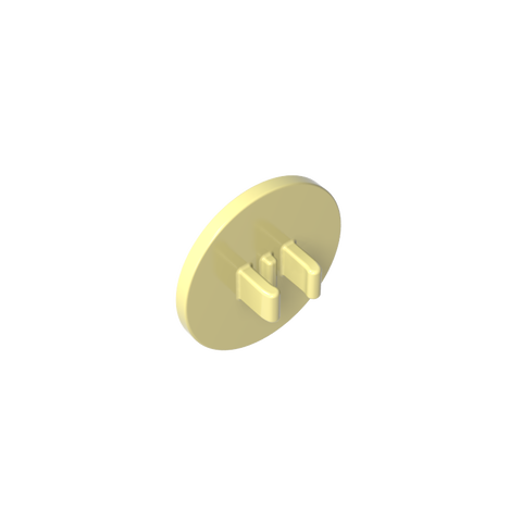 Gobricks,Road Sign Clip-on 2 x 2 Round,30261