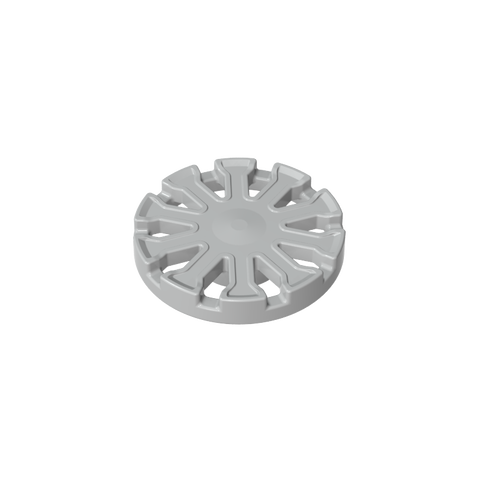 Gobricks,Wheel Cover 7 Spoke Y Shape - for Wheel 18976,18979b