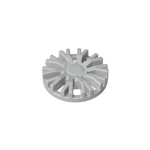 Gobricks,Wheel Cover 10 Spoke Y Shape - for Wheel 18976,24308b