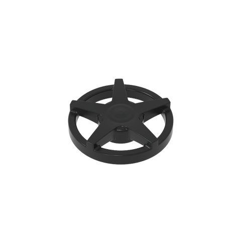 Gobricks,Wheel Cover 5 Spoke - for Wheel 18976,18978a