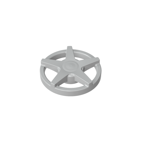 Gobricks,Wheel Cover 5 Spoke - for Wheel 18976,18978a