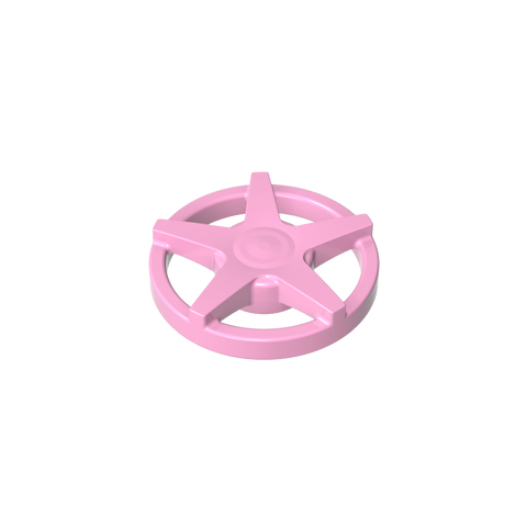 Gobricks,Wheel Cover 5 Spoke - for Wheel 18976,18978a