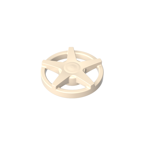 Gobricks,Wheel Cover 5 Spoke - for Wheel 18976,18978a