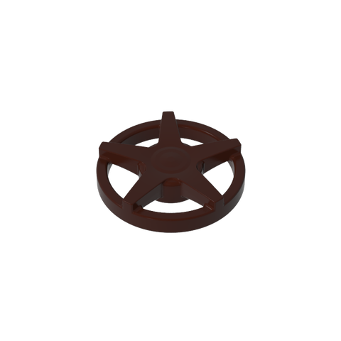 Gobricks,Wheel Cover 5 Spoke - for Wheel 18976,18978a