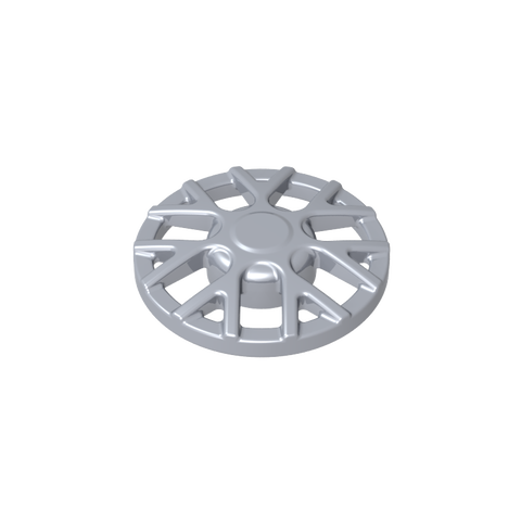 Gobricks,Wheel Cover 10 Spoke T Shape - for Wheel 18976,18979a