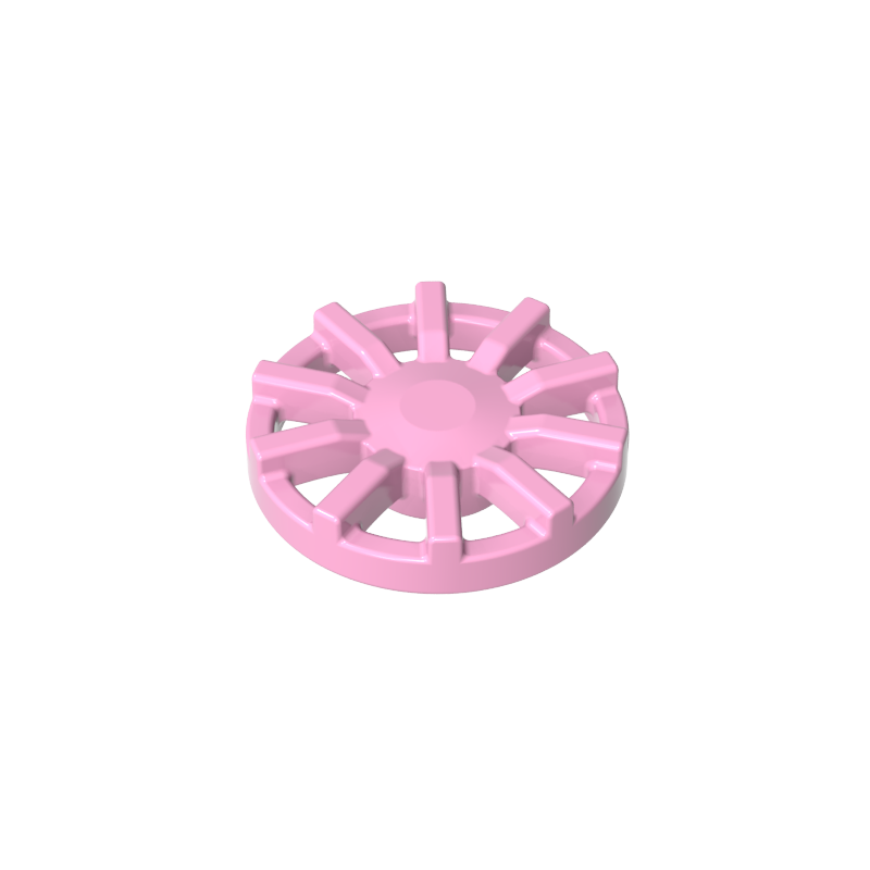 Gobricks,Wheel Cover 10 Spoke - for Wheel 18976,18978b