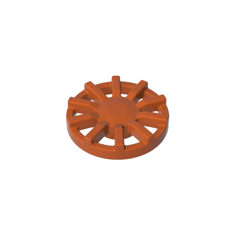 Gobricks,Wheel Cover 10 Spoke - for Wheel 18976,18978b