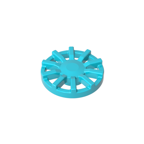 Gobricks,Wheel Cover 10 Spoke - for Wheel 18976,18978b