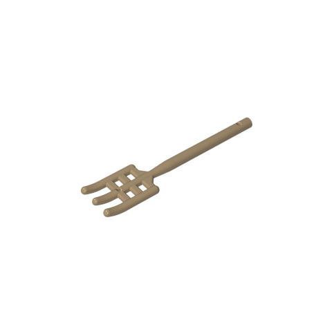 Gobricks,Equipment Pitchfork [Rounded Bottom],4496,95345