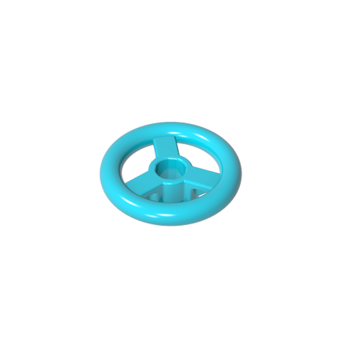 Gobricks,Steering Wheel Small, 2 x 2,30663