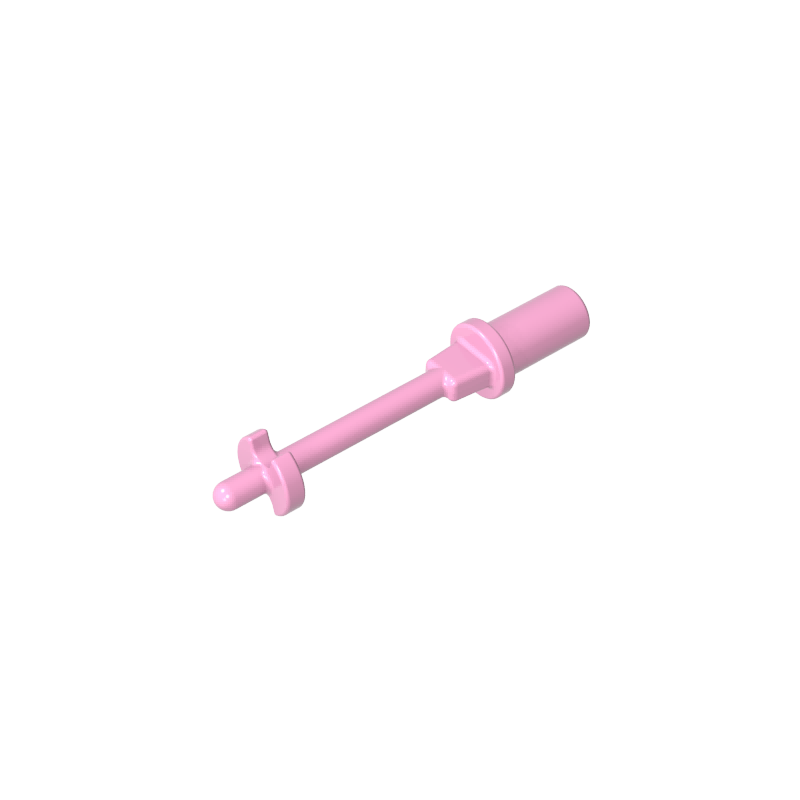 Gobricks,Bar 3L, with Handle, Stop Ring and Side Stops (Minifig Ski Pole),90540,18745