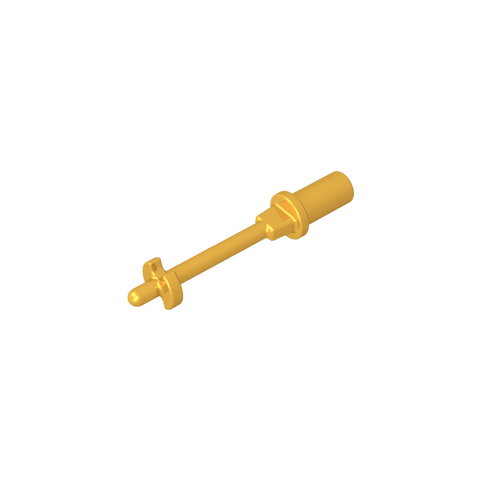 Gobricks,Bar 3L, with Handle, Stop Ring and Side Stops (Minifig Ski Pole),90540,18745