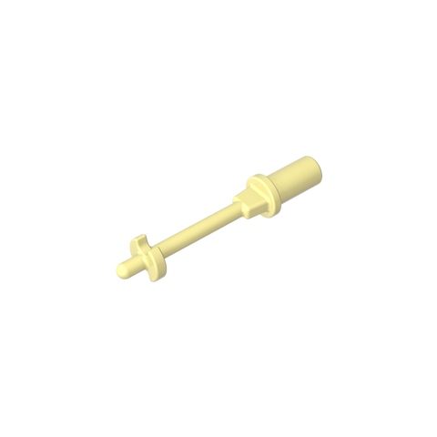 Gobricks,Bar 3L, with Handle, Stop Ring and Side Stops (Minifig Ski Pole),90540,18745