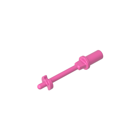 Gobricks,Bar 3L, with Handle, Stop Ring and Side Stops (Minifig Ski Pole),90540,18745