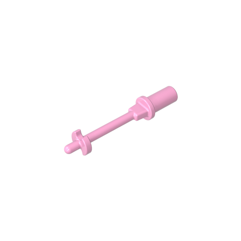 Gobricks,Bar 3L, with Handle, Stop Ring and Side Stops (Minifig Ski Pole),90540,18745