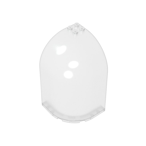 Gobricks,Panel 6 x 6 x 9 Corner Convex with Curved Top,6002