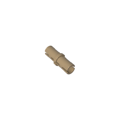 Gobricks,Technic Pin with Friction Ridges Lengthwise with No Center Slots,gds2139,2780,61332