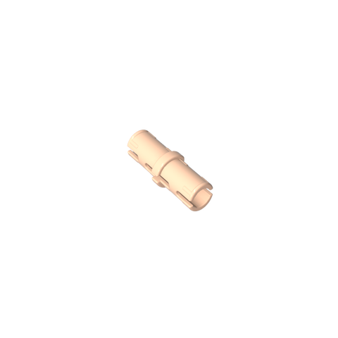 Gobricks,Technic Pin with Friction Ridges Lengthwise with No Center Slots,gds2139,2780,61332