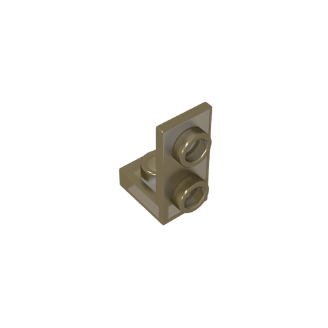 Gobricks,Bracket 1 x 1 - 1 x 2 Inverted,73825