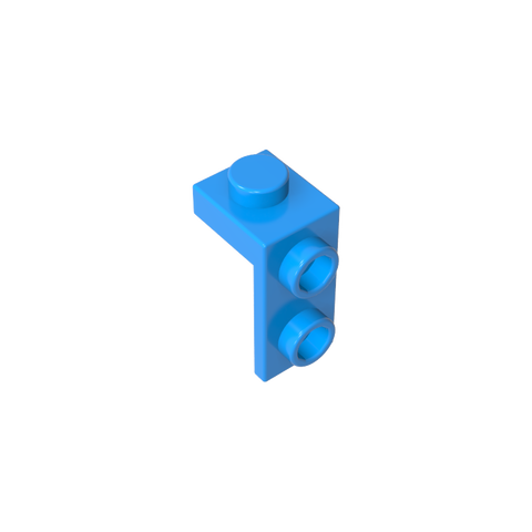 Gobricks,Bracket 1 x 1 - 1 x 2,79389