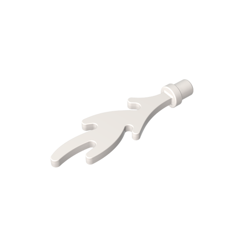 Gobricks,Wave/ Flame Rounded with Base Rim,6126b