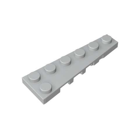 Gobricks,Wedge Plate 6 x 2 Right,78444