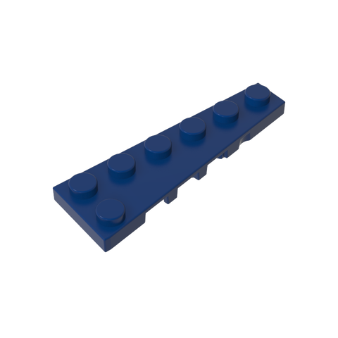 Gobricks,Wedge Plate 6 x 2 Right,78444