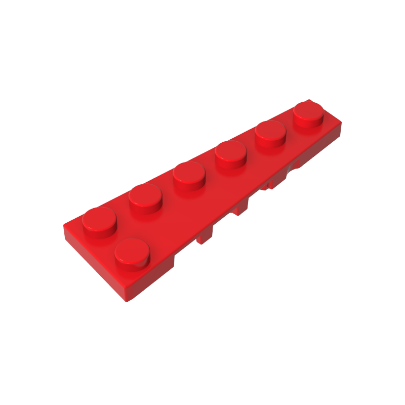 Gobricks,Wedge Plate 6 x 2 Right,78444